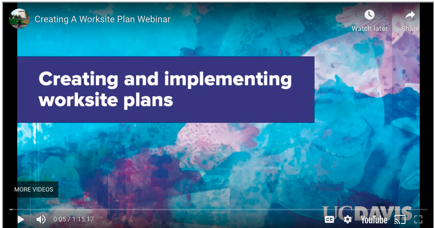 Image from the worksite plan webinar.