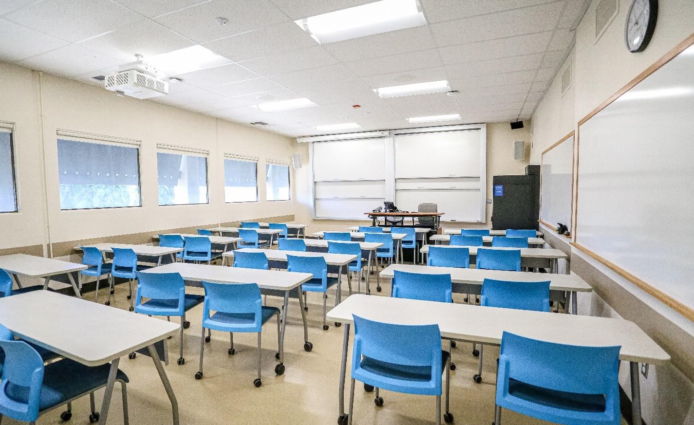 Renovated classroom