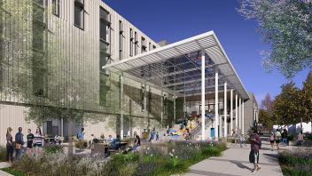 rendering of the uc davis teaching and learning complex