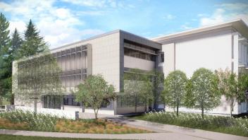 Chemistry Addition and 1st Floor Renovations rendering