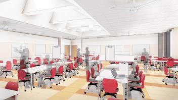 rendering of the uc davis teaching and learning complex