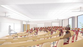 rendering of the uc davis teaching and learning complex