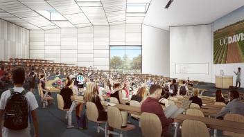 rendering of the uc davis teaching and learning complex