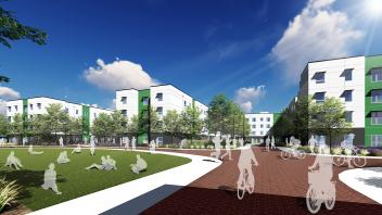 rendering of the green at west village uc davis
