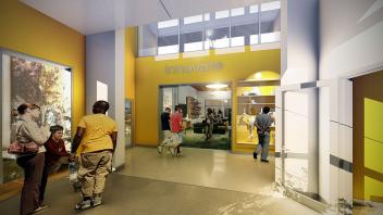 Rendering of UC Davis Engineering Student Design Center