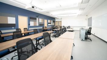 New seminar room in the Chemistry Building addition