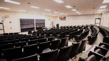 Young Hall classroom after renvoations