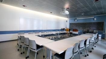 Classroom after minor renovations