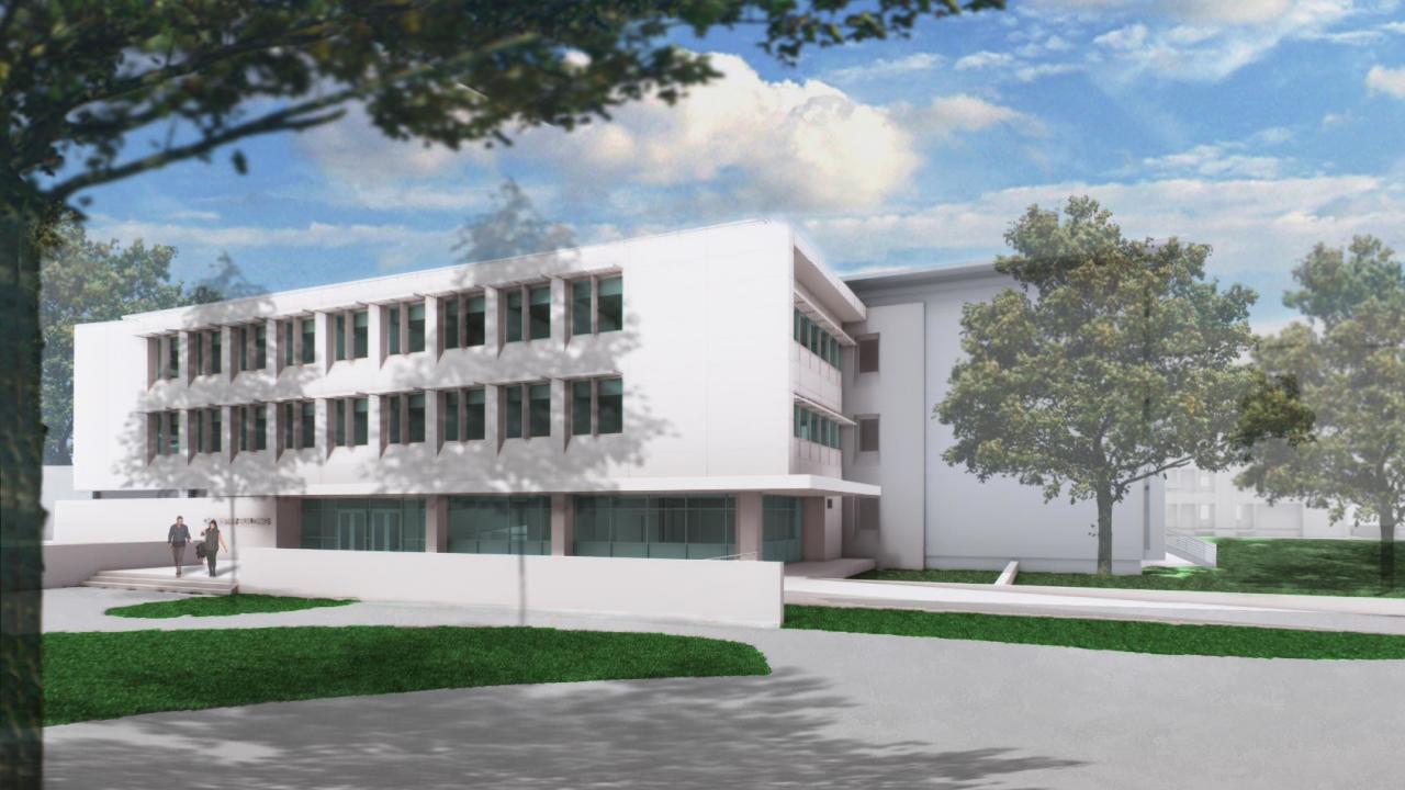 Chemistry Building rendering