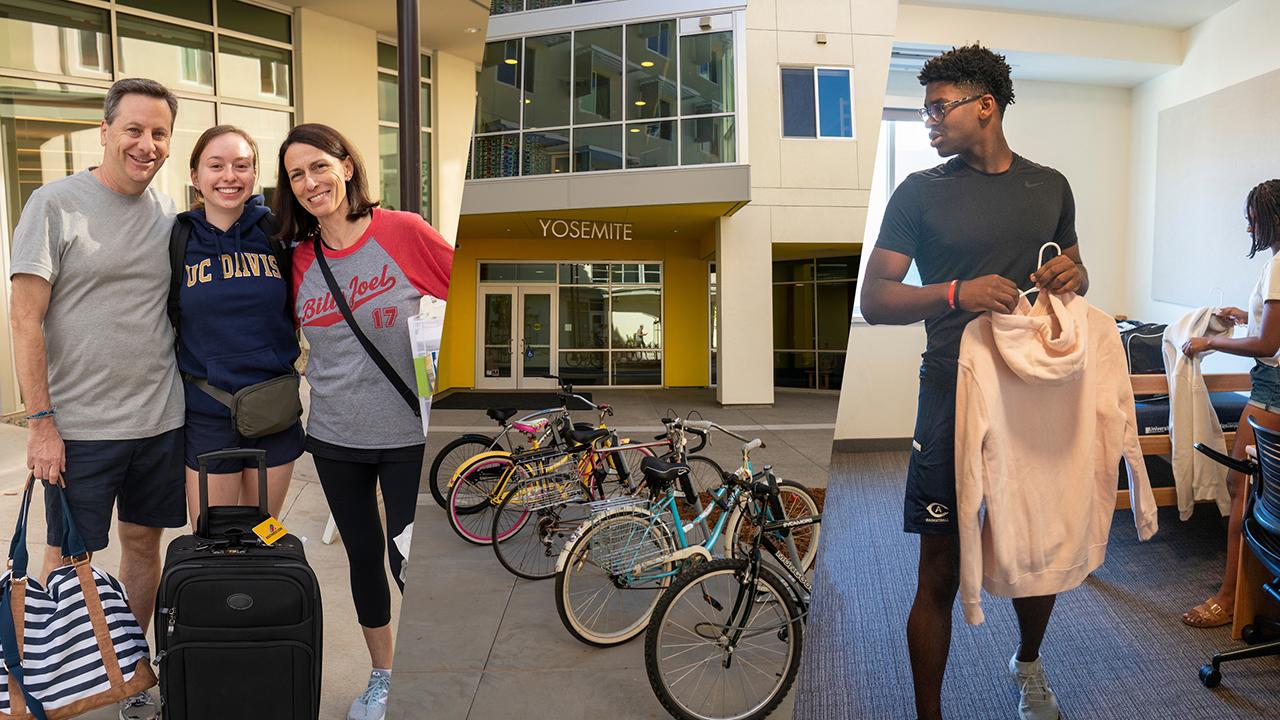 uc davis students moving into student housing