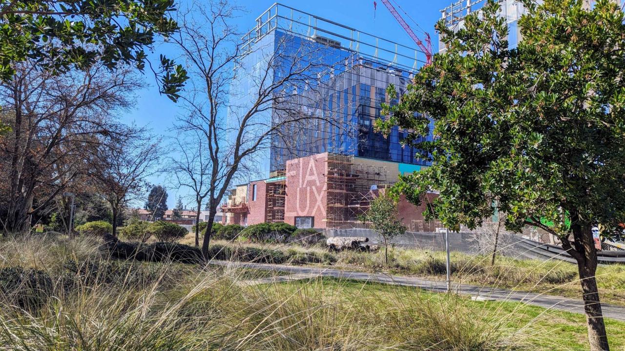 Photo of Aggie Square building