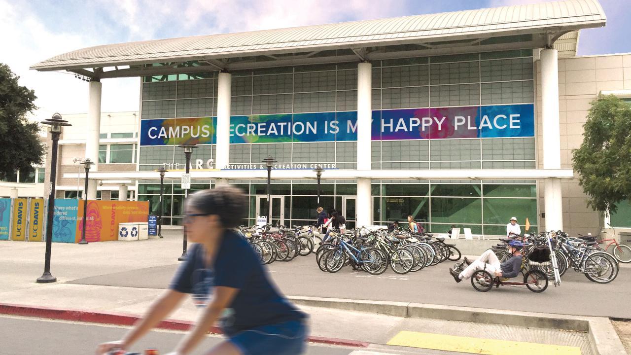Exterior of Activities and Recreation Center