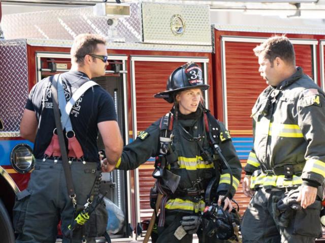UC Davis firefighters