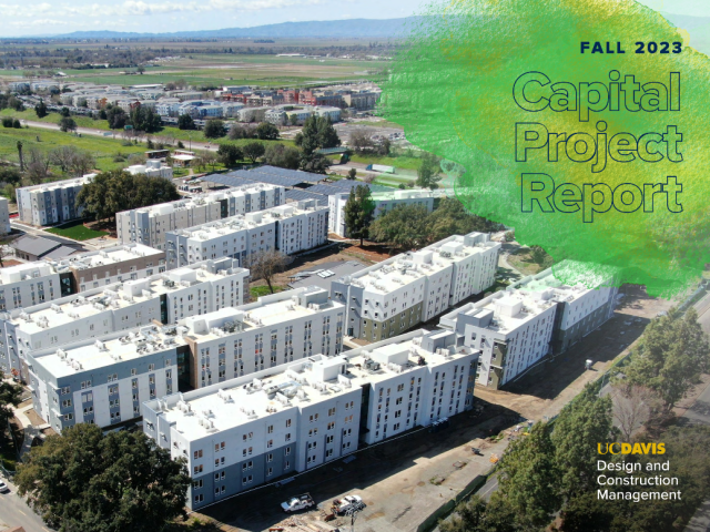 Fall 2023 Capital Project Report cover