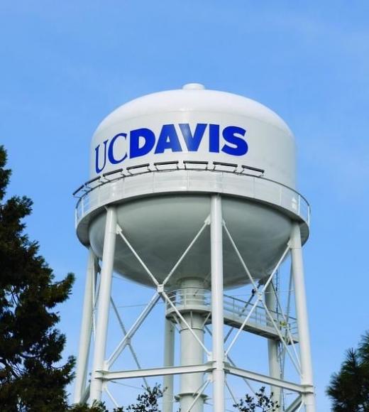 Image of UC Davis water tower