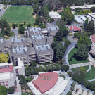 Bird's eye view of Briggs Hall roof