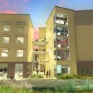 Rendering of Shasta Hall