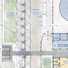 Site drawing of equine center