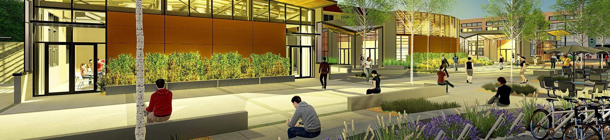 Renderings of renovated Walker Hall UC Davis