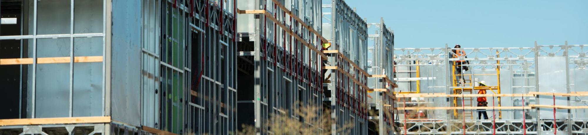 Construction on West Village