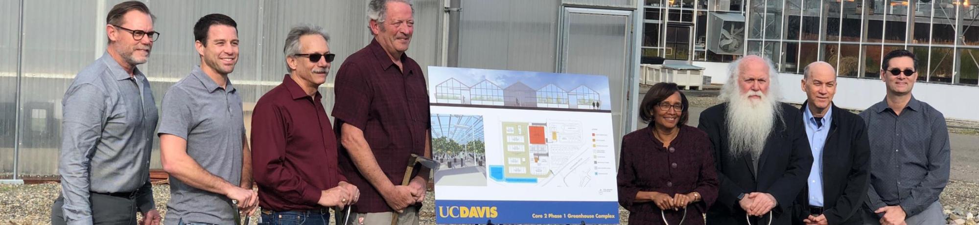 Groundbreaking of new Greenhouse Complex