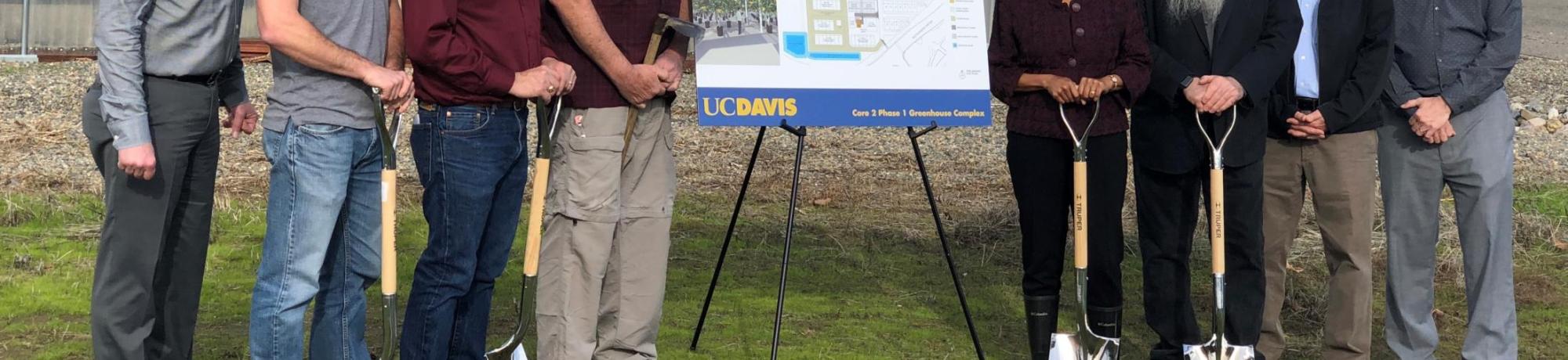 Groundbreaking of new Greenhouse Complex