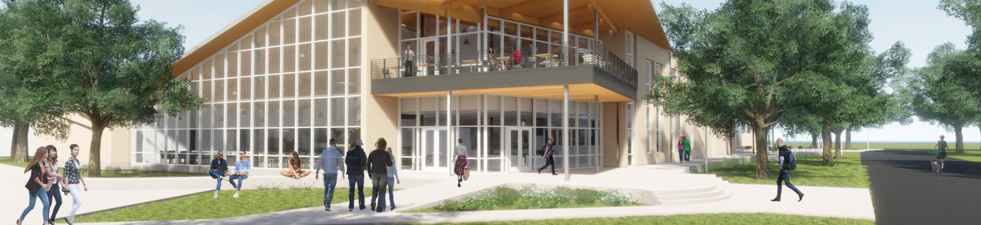 Latitude DIning Commons rendering
