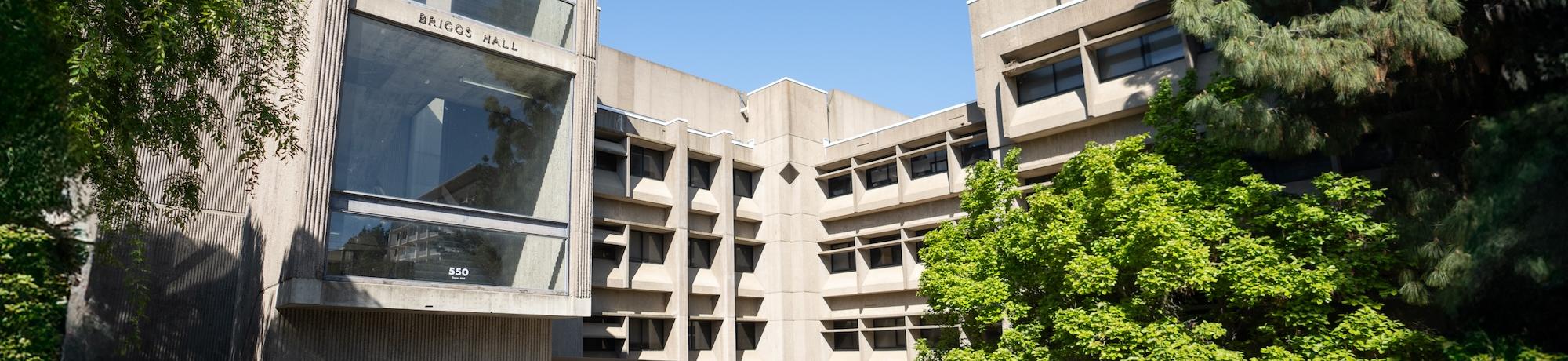 Exterior of Briggs Hall