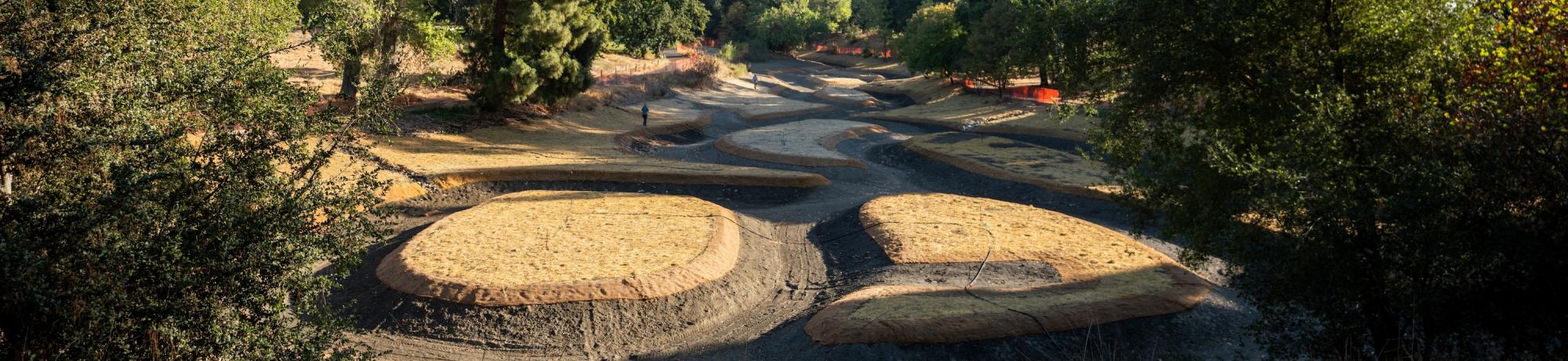 Arboretum Waterway construction